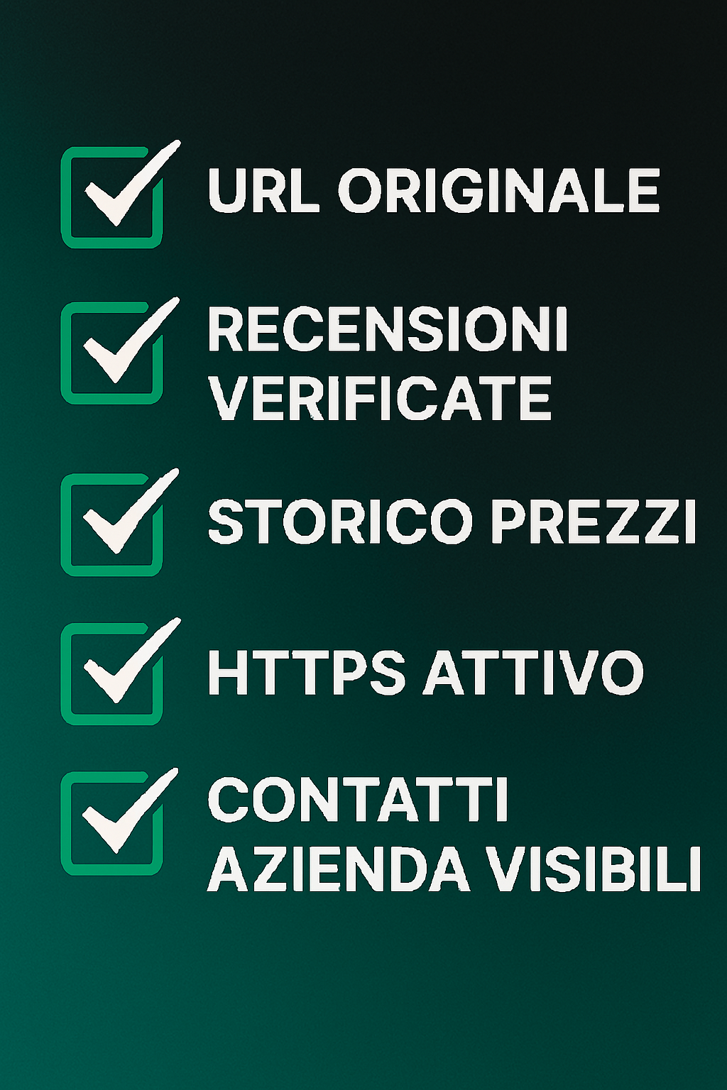 Checklist verifica sicurezza acquisto Black Friday
